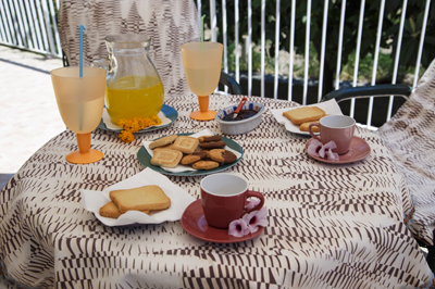Sala colazione, terrazzo esterno - Casa Vacanze Alcantara, Castiglione di Sicilia, Catania, Sicilia